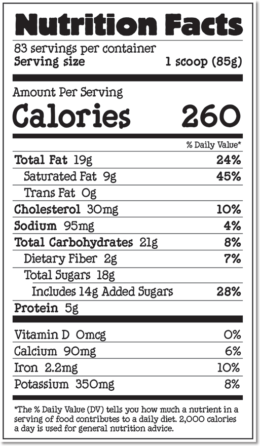 Chocolate PB Chunk Ice Cream Ben & Jerry’s